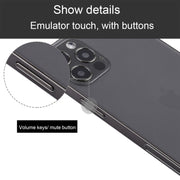 For iPhone 12 Pro Black Screen Non-Working Fake Dummy Display Model, Light Version(Black)