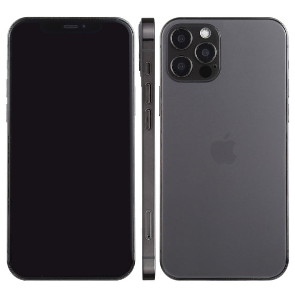 For iPhone 12 Pro Black Screen Non-Working Fake Dummy Display Model, Light Version(Black)