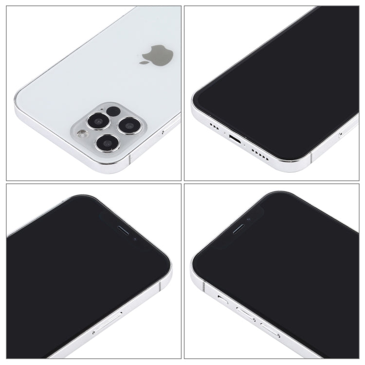 For iPhone 12 Pro Black Screen Non-Working Fake Dummy Display Model, Light Version(White)