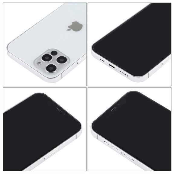 For iPhone 12 Pro Max Black Screen Non-Working Fake Dummy Display Model, Light Version(White)