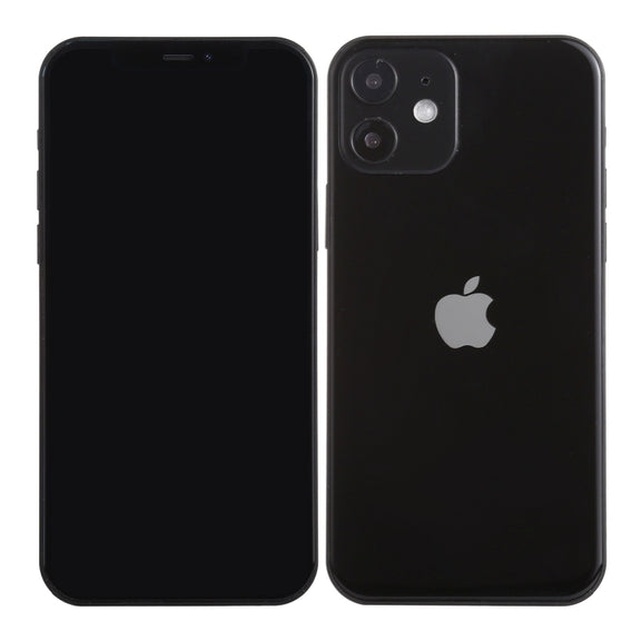 For iPhone 12 mini Black Screen Non-Working Fake Dummy Display Model, Light Version(Black)