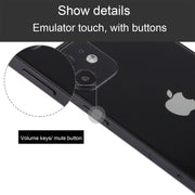 For iPhone 12 mini Black Screen Non-Working Fake Dummy Display Model, Light Version(Black)