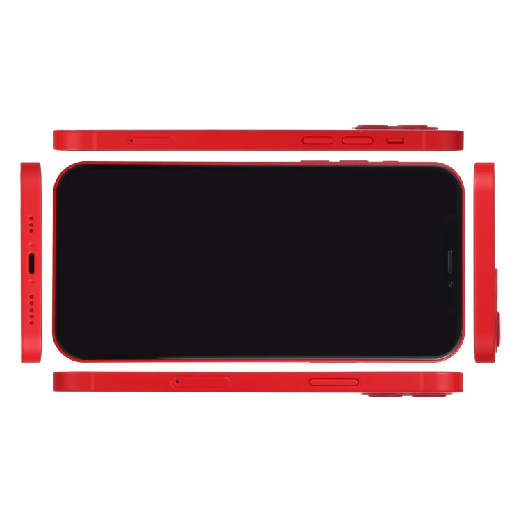 For iPhone 12 mini Black Screen Non-Working Fake Dummy Display Model, Light Version(Red)