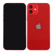 For iPhone 12 Black Screen Non-Working Fake Dummy Display Model, Light Version(Red)