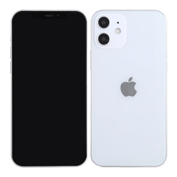 For iPhone 12 Black Screen Non-Working Fake Dummy Display Model, Light Version(White)