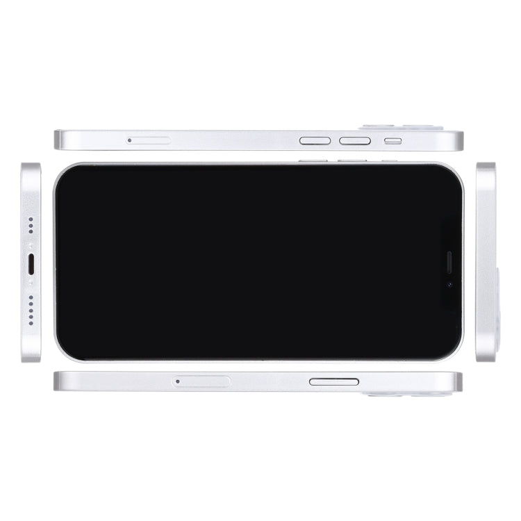 For iPhone 12 Black Screen Non-Working Fake Dummy Display Model, Light Version(White)