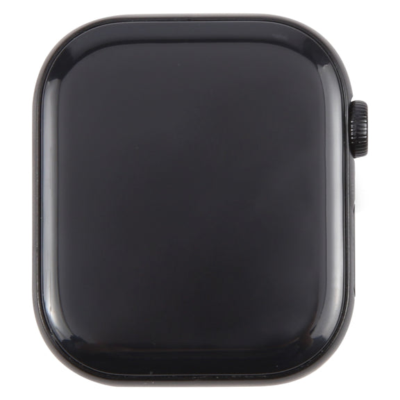 For Apple Watch Series 10 42mm Black Screen Non-Working Fake Dummy Display Model, For Photographing Watch-strap, No Watchband (Black)
