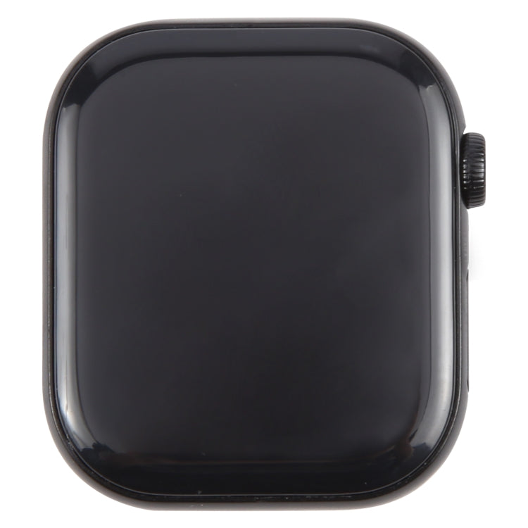 For Apple Watch Series 10 42mm Black Screen Non-Working Fake Dummy Display Model, For Photographing Watch-strap, No Watchband (Black)