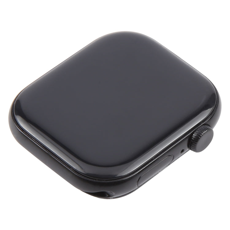 For Apple Watch Series 10 42mm Black Screen Non-Working Fake Dummy Display Model, For Photographing Watch-strap, No Watchband (Black)