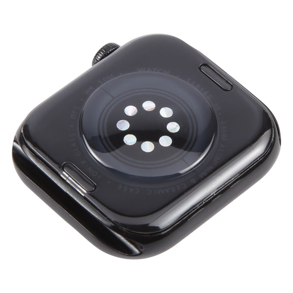 For Apple Watch Series 10 42mm Black Screen Non-Working Fake Dummy Display Model, For Photographing Watch-strap, No Watchband (Black)