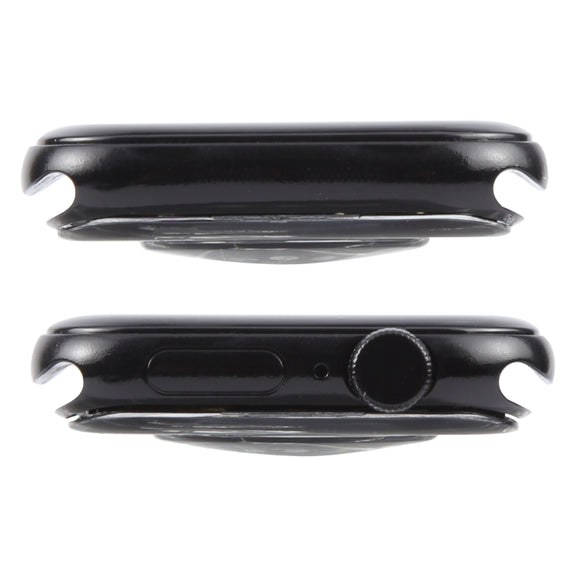 For Apple Watch Series 10 42mm Black Screen Non-Working Fake Dummy Display Model, For Photographing Watch-strap, No Watchband (Black)