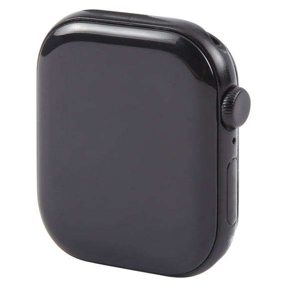 For Apple Watch Series 10 42mm Black Screen Non-Working Fake Dummy Display Model, For Photographing Watch-strap, No Watchband (Black)