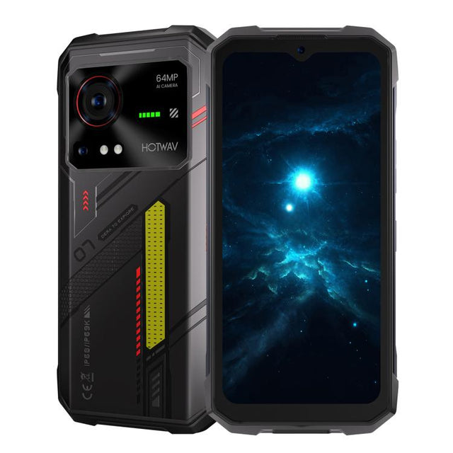 HOTWAV Hyper 7 Rugged Phone, 8GB+256GB, 10800mAh, 6.6 inch Android 14 MediaTek Dimensity 7050 5G, Network: 5G, OTG, NFC (Black)