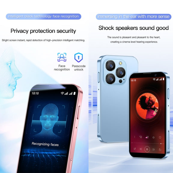 SOYES XS18 Pro, 2GB+16GB, 3.0 inch Android 9.0 MTK6580 Quad Core, Network: 3G, Dual SIM (Gold)