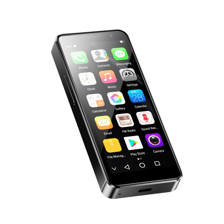 SOYES XS16 Pro,  4GB+128GB, 4.0 inch Android 9.0 MTK6762 Octa Core up to 2.0GHz, OTG, Network: 4G, Dual SIM (Black)