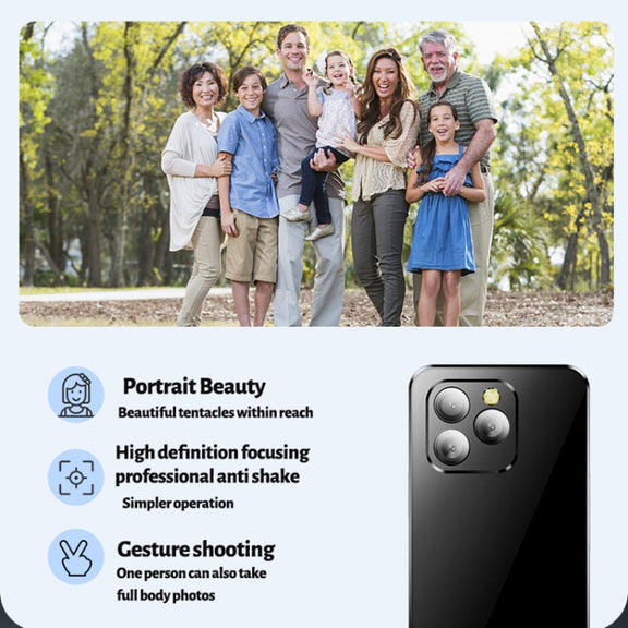 SOYES XS16 Pro,  4GB+128GB, 4.0 inch Android 9.0 MTK6762 Octa Core up to 2.0GHz, OTG, Network: 4G, Dual SIM (Black)