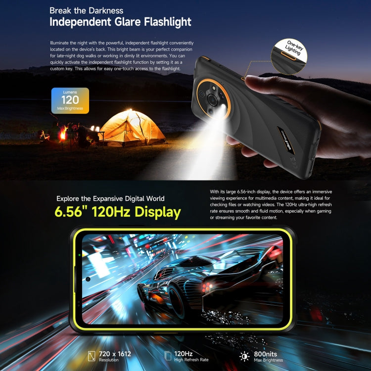 Ulefone Armor X31 Pro 5G, 8GB+256GB, Night Vision, IP68/IP69K Rugged Phone, 6.56 inch Android 14 MediaTek Dimensity 6300 Octa Core, Network: 5G, NFC, OTG (Green) - free shipping - PMC Jewellery - Order now!