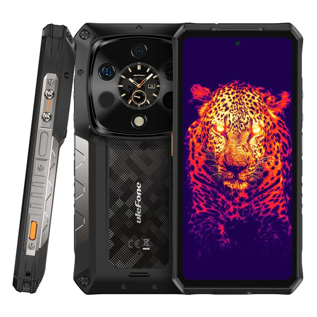 Ulefone Armor 28 Ultra Thermal Version Rugged Phone, 16GB+1TB, Night Vision, 10600mAh, 6.67 inch Android 14 MediaTek Dimensity 9300+ Octa Core, Network: 5G, NFC (Black)