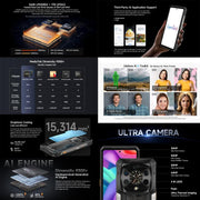 Ulefone Armor 28 Ultra Thermal Version Rugged Phone, 16GB+1TB, Night Vision, 10600mAh, 6.67 inch Android 14 MediaTek Dimensity 9300+ Octa Core, Network: 5G, NFC (Black)