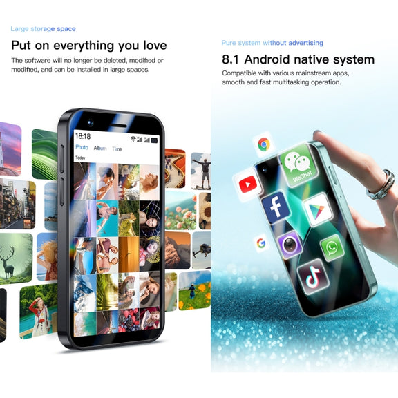 SOYES P70 Pro Max, 1GB+16GB, 3.0 inch Android 8.1 MTK6580 Quad Core, Network: 3G, Dual SIM (White)