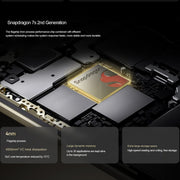 Realme 13 Pro+, 12GB+512GB, Screen Fingerprint Identification, 6.7 inch Realme UI 5.0 Snapdragon 7s Gen 2 Octa Core, NFC, Network: 5G (Gold)