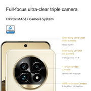 Realme 13 Pro+, 12GB+512GB, Screen Fingerprint Identification, 6.7 inch Realme UI 5.0 Snapdragon 7s Gen 2 Octa Core, NFC, Network: 5G (Gold)