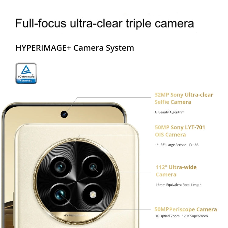 Realme 13 Pro+, 12GB+512GB, Screen Fingerprint Identification, 6.7 inch Realme UI 5.0 Snapdragon 7s Gen 2 Octa Core, NFC, Network: 5G (Emerald Green)
