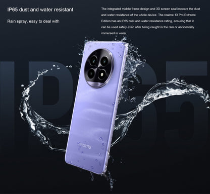 Realme 13 Pro Extreme Edition, 12GB+256GB, Screen Fingerprint Identification, 6.7 inch Realme UI 5.0 Snapdragon 7s Gen 2 Octa Core, NFC, Network: 5G (Purple) - free shipping - PMC Jewellery - Order now!