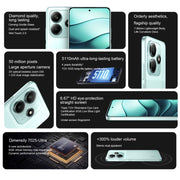 Xiaomi Redmi Note 14 5G, 12GB+256GB, 6.67 inch Xiaomi HyperOS Mediatek Dimensity 7025-Ultra Octa Core, Network: 5G (Green)