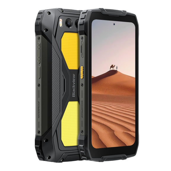 Blackview BV7300 Rugged Phone, 6GB+256GB, IP68/IP69K/MIL-STD-810H, 6.67 inch Android 14 MediaTek Helio G81 MT6769V/CB Octa Core, Network: 4G, OTG (Black)