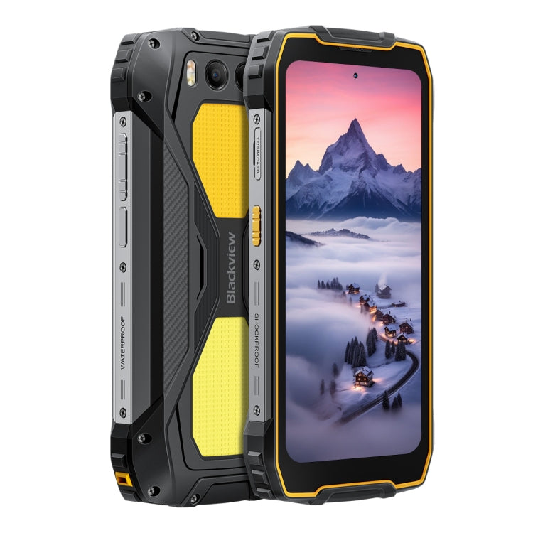 Blackview BV7300 Rugged Phone, 6GB+256GB, IP68/IP69K/MIL-STD-810H, 6.67 inch Android 14 MediaTek Helio G81 MT6769V/CB Octa Core, Network: 4G, OTG (Orange)