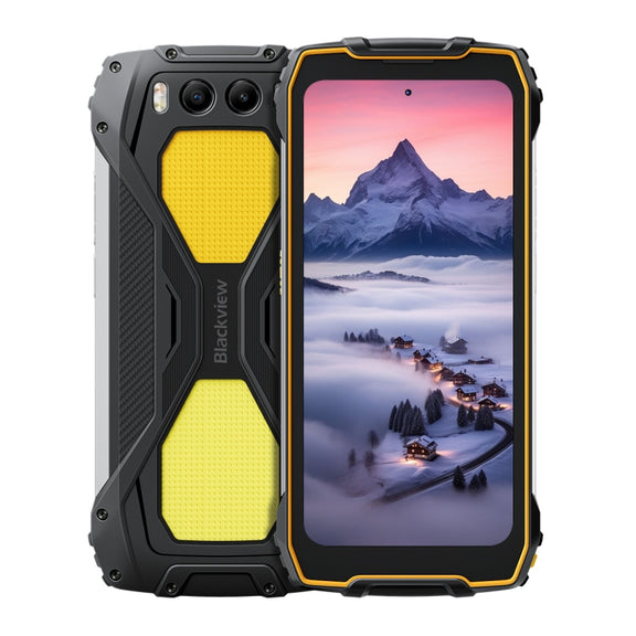 Blackview BV7300 Rugged Phone, 6GB+256GB, IP68/IP69K/MIL-STD-810H, 6.67 inch Android 14 MediaTek Helio G81 MT6769V/CB Octa Core, Network: 4G, OTG (Orange)
