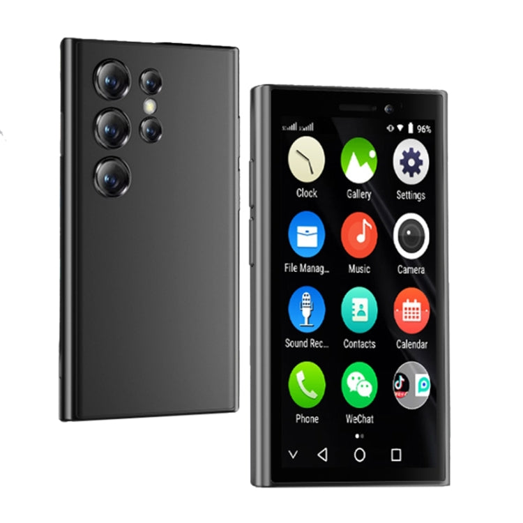 SOYES S24 Pro, 2GB+16GB, 3.0 inch Android 9.0 MTK6580 Quad Core, Bluetooth, WiFi, Network: 3G, Dual SIM (Black) - free shipping - PMC Jewellery - Order now!