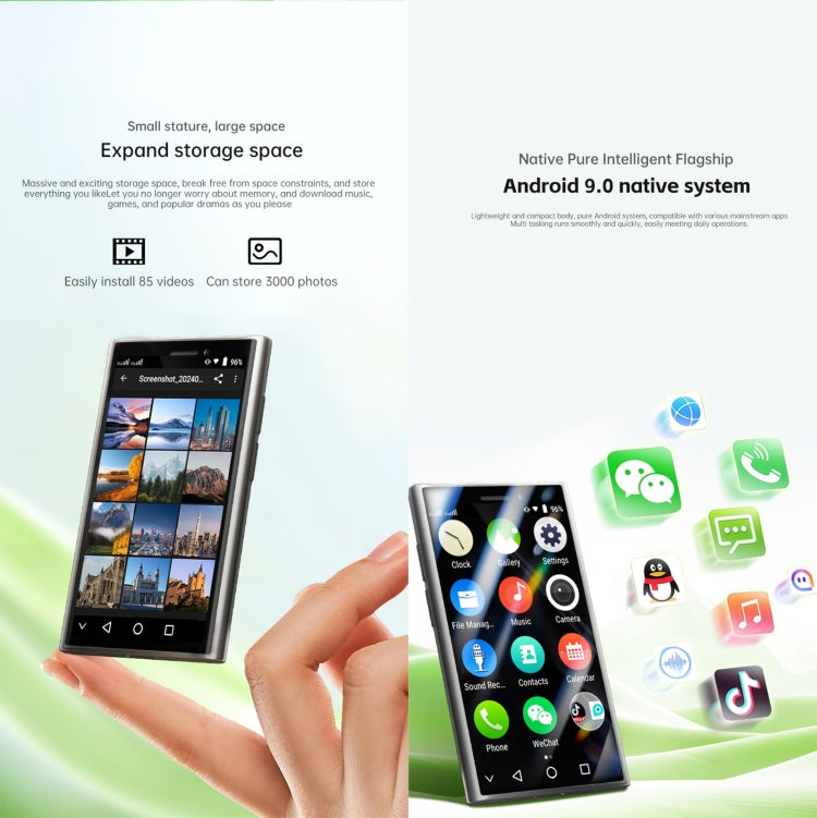SOYES S24 Pro, 2GB+16GB, 3.0 inch Android 9.0 MTK6580 Quad Core, Bluetooth, WiFi, Network: 3G, Dual SIM (Black) - free shipping - PMC Jewellery - Order now!