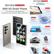 SOYES S24 Pro Max, 2GB+16GB, 3.0 inch Android 10.0 MTK6737M Quad Core, Bluetooth, WiFi, Network: 4G, Dual SIM, Support Google Play Store (Black)
