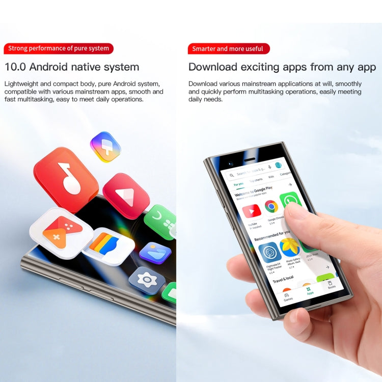SOYES S24 Pro Max, 2GB+16GB, 3.0 inch Android 10.0 MTK6737M Quad Core, Bluetooth, WiFi, Network: 4G, Dual SIM, Support Google Play Store (Black)