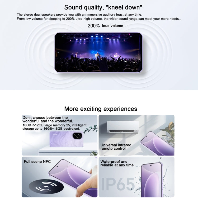 Honor 300, 16GB+512GB, Screen Fingerprint, 6.7 inch MagicOS 9.0 / Android 15 Snapdragon 7 Gen 3 Octa Core, Network: 5G, NFC, OTG, Support Google Play (Grey) - free shipping - PMc TechLife - Order now!