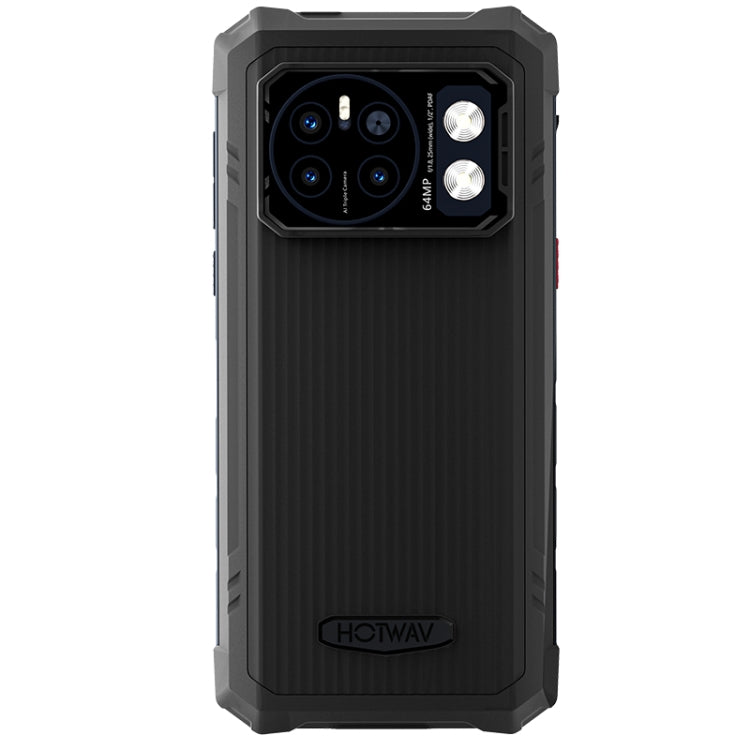 HOTWAV CYBER 13, IP68/IP69K Rugged Phone, 8GB+128GB, 10800mAh, 6.6 inch Android 14.0 Unisoc T606 Octa Core, Network: 4G, NFC, OTG (Black)