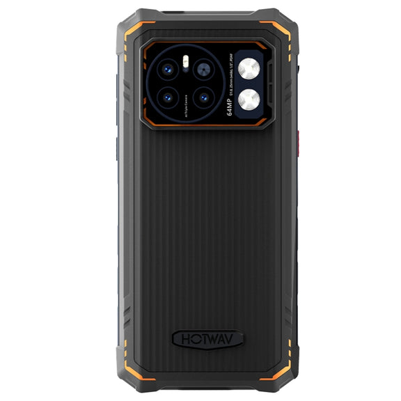 HOTWAV CYBER 13, IP68/IP69K Rugged Phone, 8GB+128GB, 10800mAh, 6.6 inch Android 14.0 Unisoc T606 Octa Core, Network: 4G, NFC, OTG (Orange)