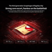 Honor GT, 12GB+512GB, In-screen Fingerprint, 6.7 inch MagicOS 9.0 Android 15.0 Snapdragon 8 Gen 3 Octa Core, Network: 5G, OTG, NFC (Black)