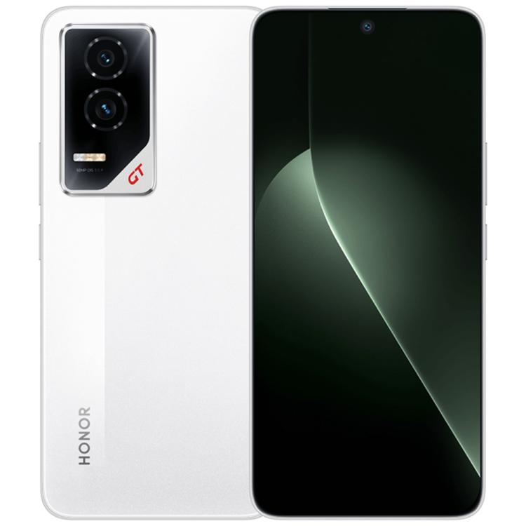 Honor GT, 16GB+1TB, In-screen Fingerprint, 6.7 inch MagicOS 9.0 Android 15.0 Snapdragon 8 Gen 3 Octa Core, Network: 5G, OTG, NFC (White) - free shipping - PMc TechLife - Order now!