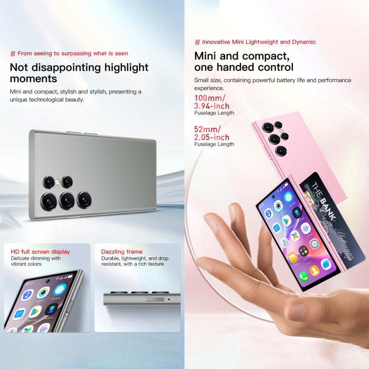 SOYES ONEMYTH S25 Pro, 2GB+16GB, 4.0 inch Android 10.0 MTK6580 Quad Core, Network: 3G, Dual SIM (Black) - free shipping - PMc TechLife - Order now!