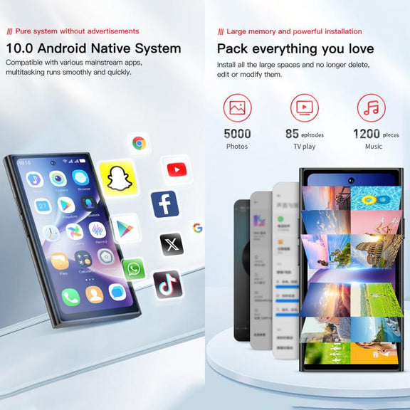 SOYES ONEMYTH S25 Pro, 2GB+16GB, 4.0 inch Android 10.0 MTK6580 Quad Core, Network: 3G, Dual SIM (Grey)