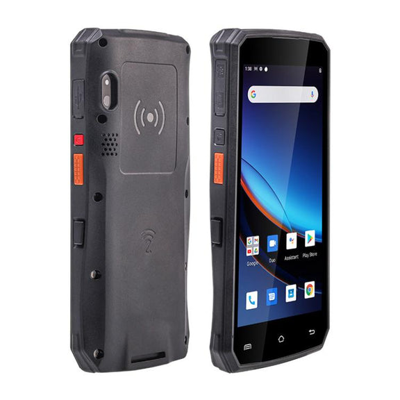 UNIWA M580S Rugged Phone, 4GB+64GB, 5.5 inch Android 10 MediaTek MT6761 Quad Core, OTG, Network: 4G, EU Plug (Black)