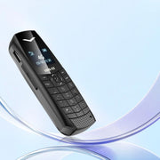 LONG-CZ S60 4G Mini Phone, 1.77 inch Unisoc T107, LED Flashlight, 21 Keys, Network: 4G, Single SIM (Black)