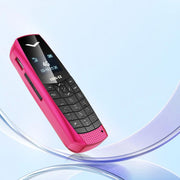 LONG-CZ S60 4G Mini Phone, 1.77 inch Unisoc T107, LED Flashlight, 21 Keys, Network: 4G, Single SIM (Rose Red)