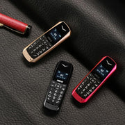 LONG-CZ S60 4G Mini Phone, 1.77 inch Unisoc T107, LED Flashlight, 21 Keys, Network: 4G, Single SIM (Rose Red)