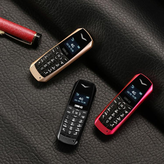 LONG-CZ S60 4G Mini Phone, 1.77 inch Unisoc T107, LED Flashlight, 21 Keys, Network: 4G, Single SIM (Black)