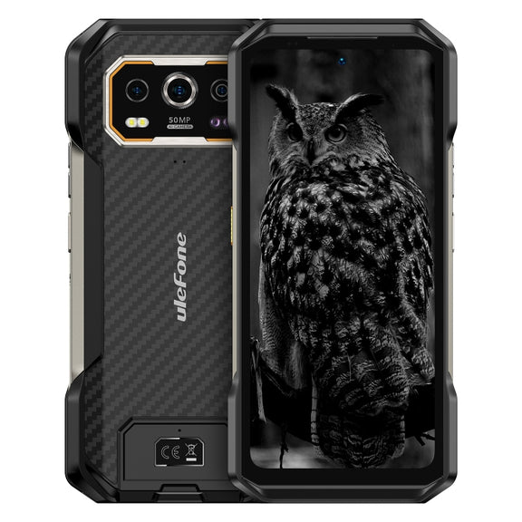 Ulefone Armor 27 Rugged Phone, 12GB+256GB, Night Vision, 10600mAh, 6.78 inch Android 14 MediaTek Helio G99 Octa Core, Network: 4G, NFC, OTG (Black)