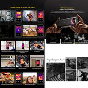 Ulefone Armor 27T Rugged Phone, 12GB+256GB, Thermal Imager, Night Vision, 10600mAh, 6.78 inch Android 14 MediaTek Helio G99 Octa Core, Network: 4G, NFC, OTG (Black)
